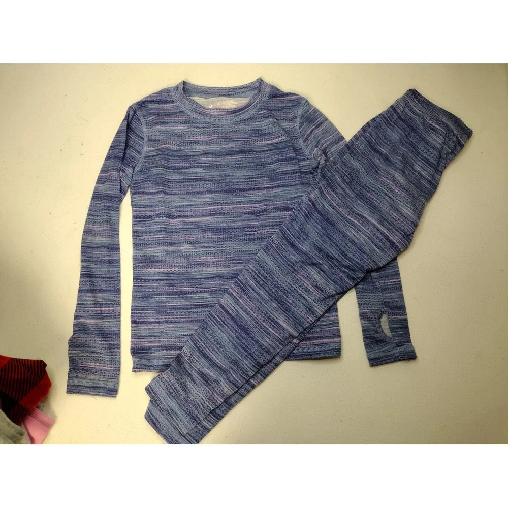 Girls Pajama Bundle 4 Sets Athletic Works Danskin Cat & Jack Kidtopia Size 8 M